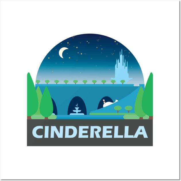 Cinderella Wall Art by TheLonelyGoat